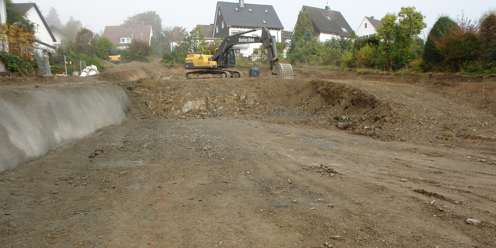 Ausschachtung Bauteil N